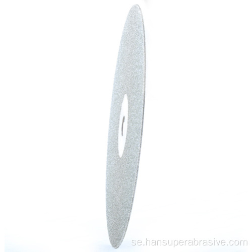 18 tum diamant lapidary glas keramisk porslin magnetisk disk